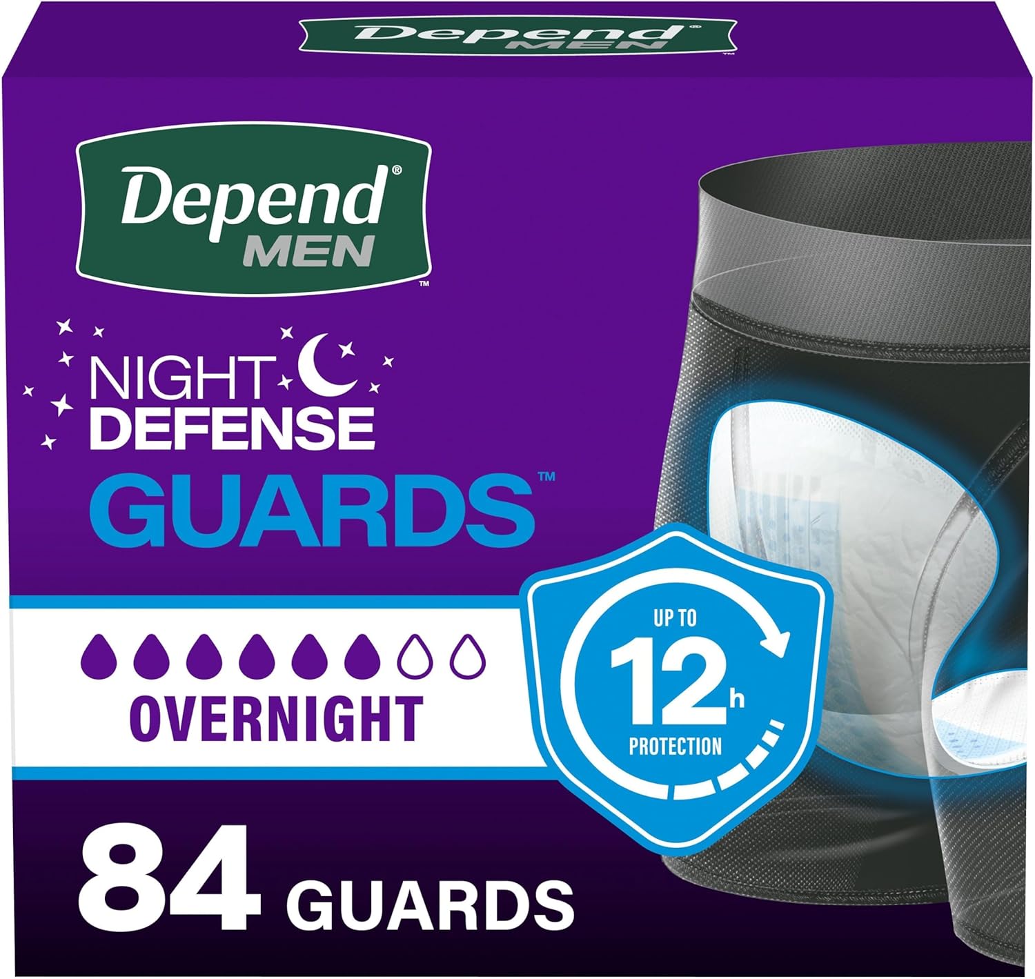 Depends Men Night Defense Guards