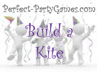 Perfect Party Game logo for the game build a kite