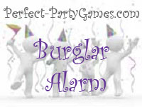 Perfect Party Game logo for burglar alarm