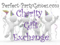 Perfect Party Game logo for charity gift exchange