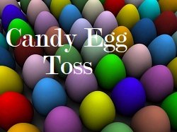 candy egg toss