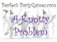 perfect party games logo for a knotty problem game