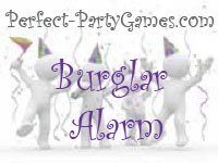 Perfect Party Game logo for burglar alarm